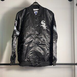 Starter Chicago white sox satin jacket size S or M or L